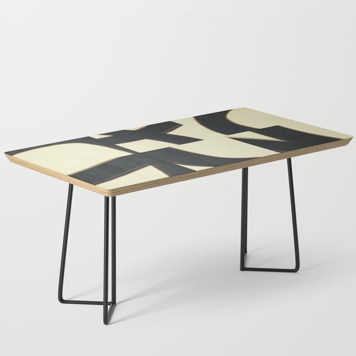 Abstract black pattern Coffee Table Gallery Image 1