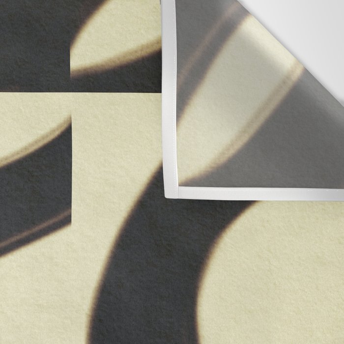 Abstract black pattern Wall Tapestry Gallery Image 3