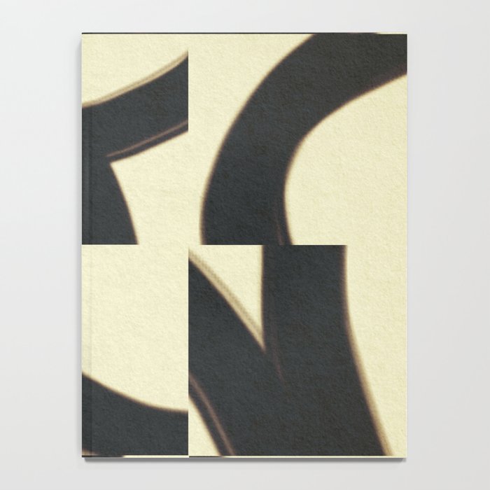 Abstract black pattern Notebook Gallery Image 4