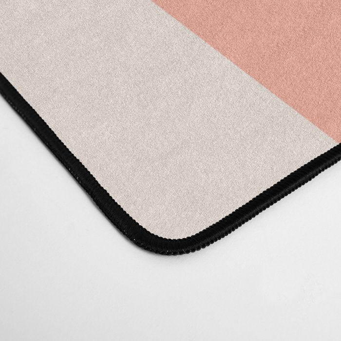 Mellow Mid Mod in Pink and Orange Desk Mat Gallery Image 4