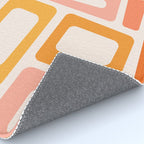 Mellow Mid Mod in Pink and Orange Rug Gallery Image 4