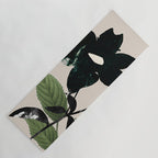minimal collage/ Flower  Yoga Mat Gallery Image 1