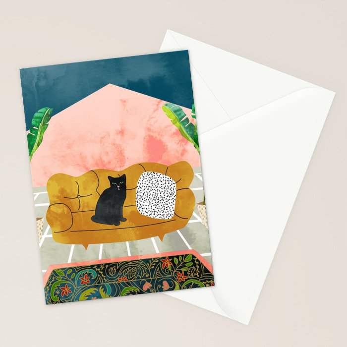 Meow Stationery Card Gallery Image 2