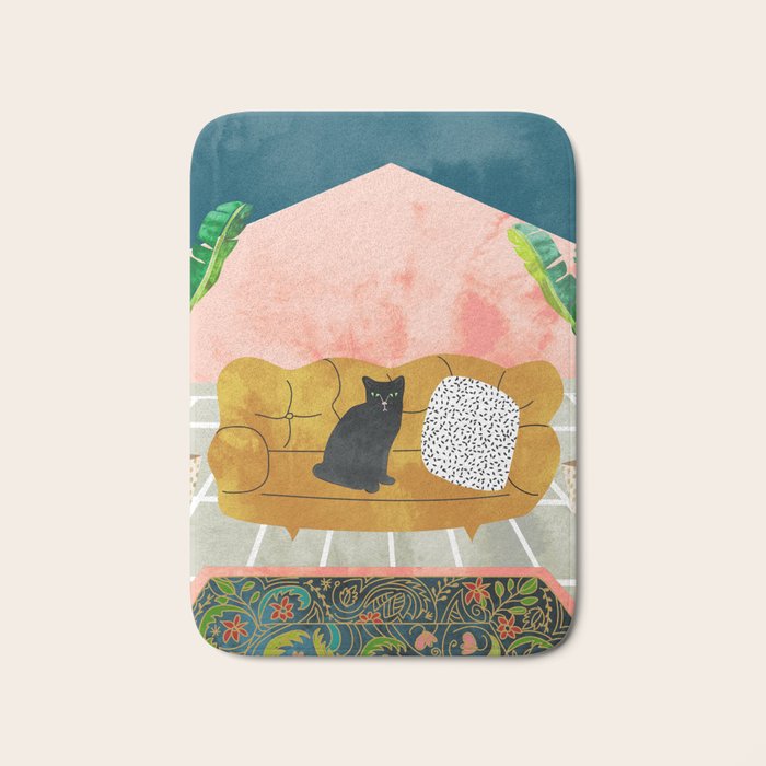 Meow Bath Mat Gallery Image 1