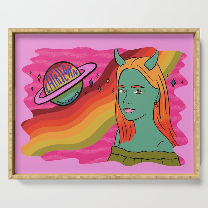 Capricorn Serving Tray Gallery Image 1