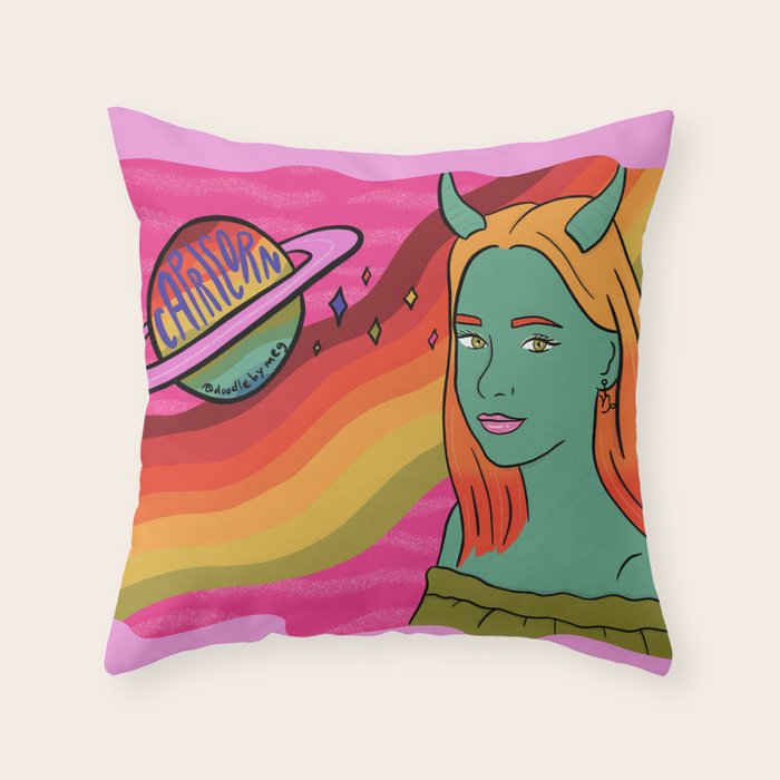 Capricorn Throw Pillow Gallery Image 6