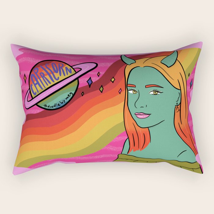 Capricorn Rectangular Pillow Gallery Image 2