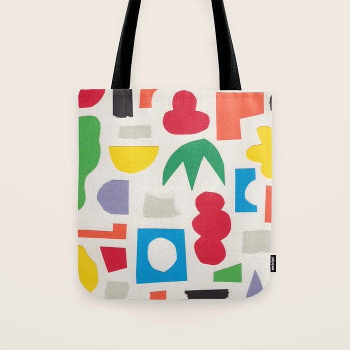 Playful Collage #3 Tote Bag Gallery Image 1