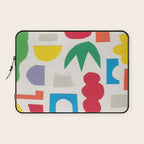 Playful Collage #3 Laptop Sleeve Gallery Image 1