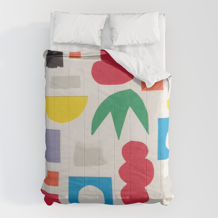 Playful Collage #3 Comforter Gallery Image 6