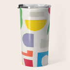Playful Collage #3 Travel Mug Gallery Image 3