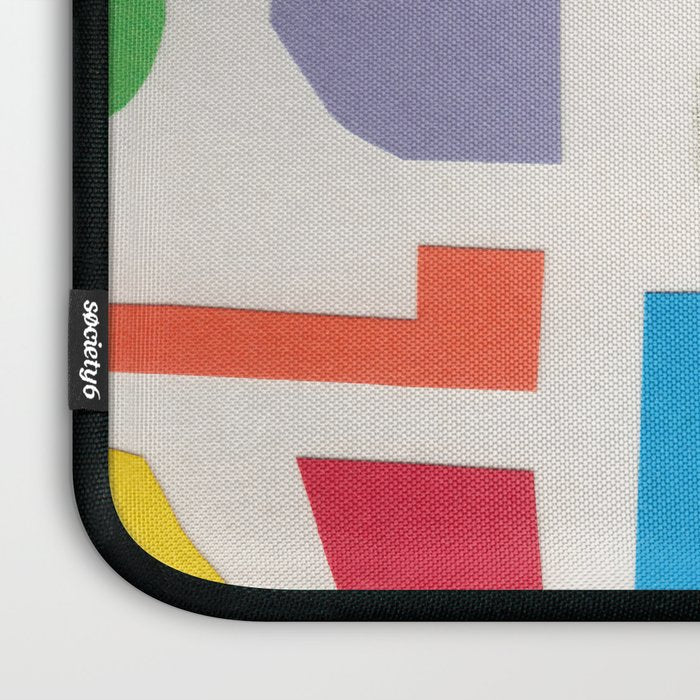 Playful Collage #3 Laptop Sleeve Gallery Image 3