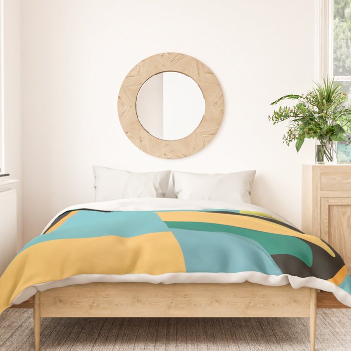 Modern Abstraction 2 Duvet Cover Gallery Image 3
