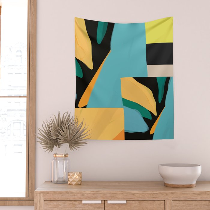 Modern Abstraction 2 Wall Tapestry Gallery Image 2
