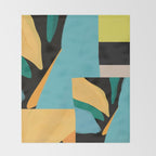 Modern Abstraction 2 Throw Blanket Gallery Image 2