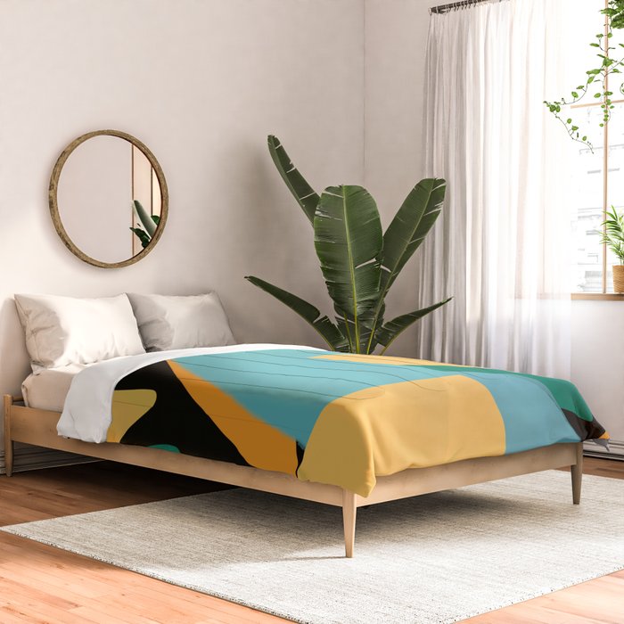 Modern Abstraction 2 Comforter Gallery Image 2