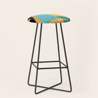 Modern Abstraction 2 Stool Gallery Image 1