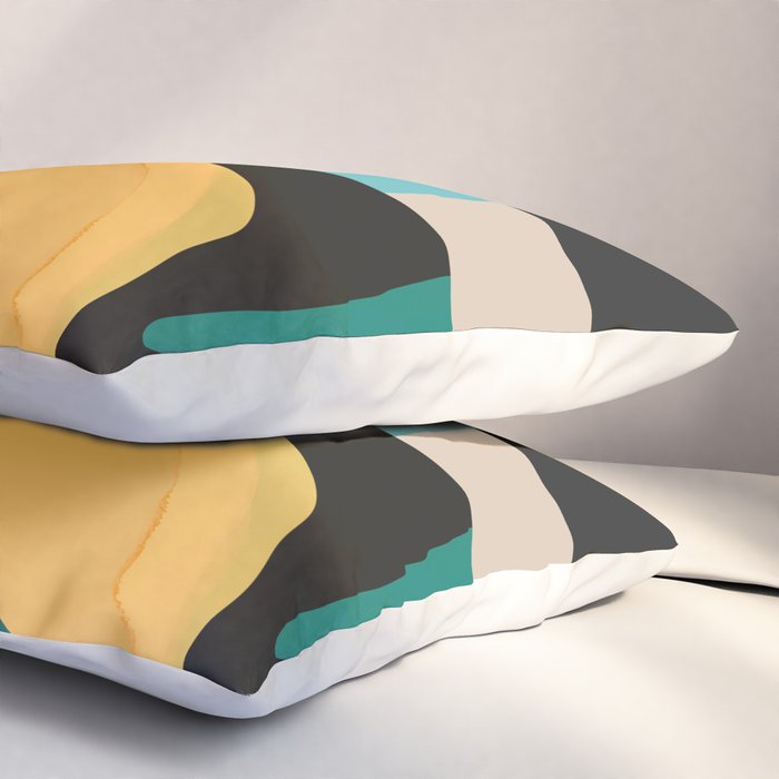 Modern Abstraction 2 Pillow Sham Gallery Image 3