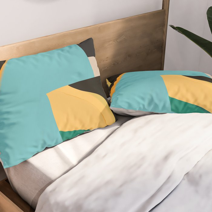Modern Abstraction 2 Pillow Sham Gallery Image 2