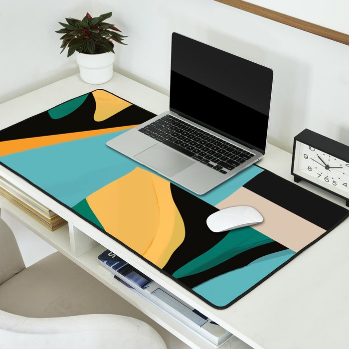 Modern Abstraction 2 Desk Mat Gallery Image 2