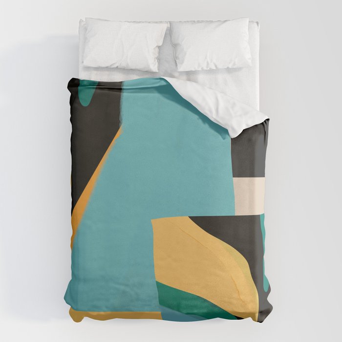Modern Abstraction 2 Duvet Cover Gallery Image 1