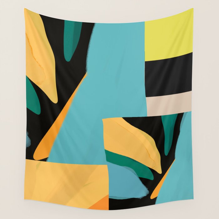 Modern Abstraction 2 Wall Tapestry Gallery Image 4