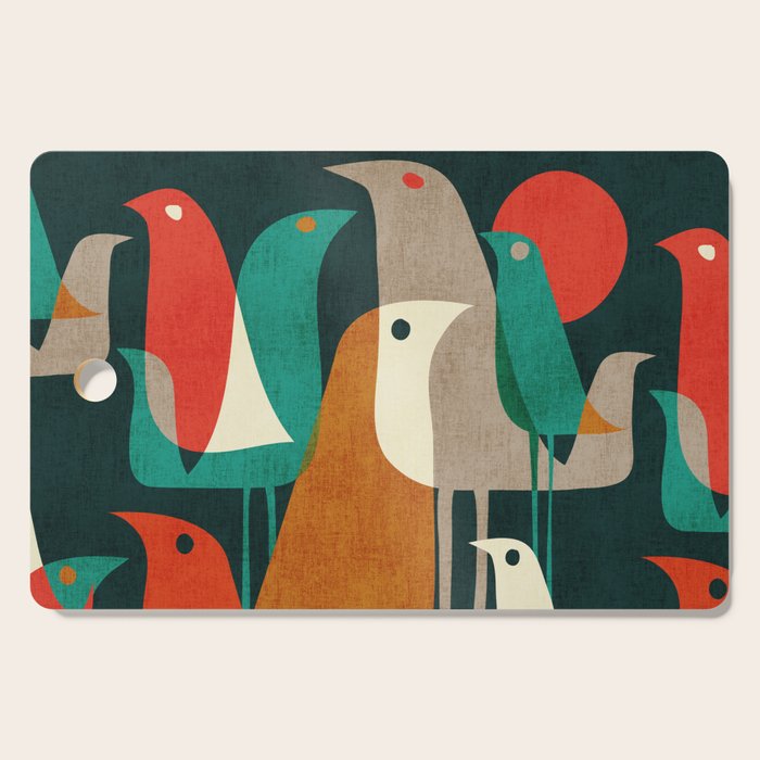 Flock of Birds Cutting Board Gallery Image 1