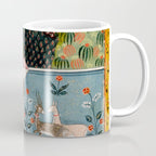 The Lonely Heroine with her Friend Indian Painted Illustration Coffee Mug Gallery Image 1