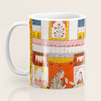 The Lonely Heroine with her Friend Indian Painted Illustration Coffee Mug Gallery Image 3