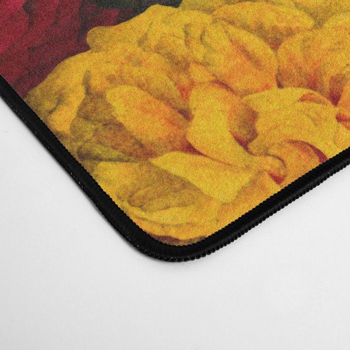 Dutch Vintage Midnight Flower Garden Desk Mat Gallery Image 4