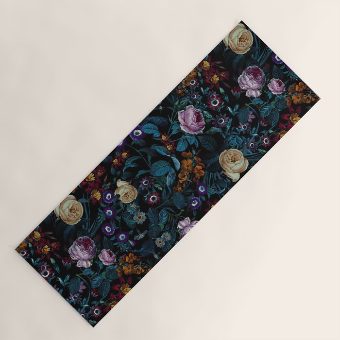 Night Garden XXXIII Yoga Mat Gallery Image 1
