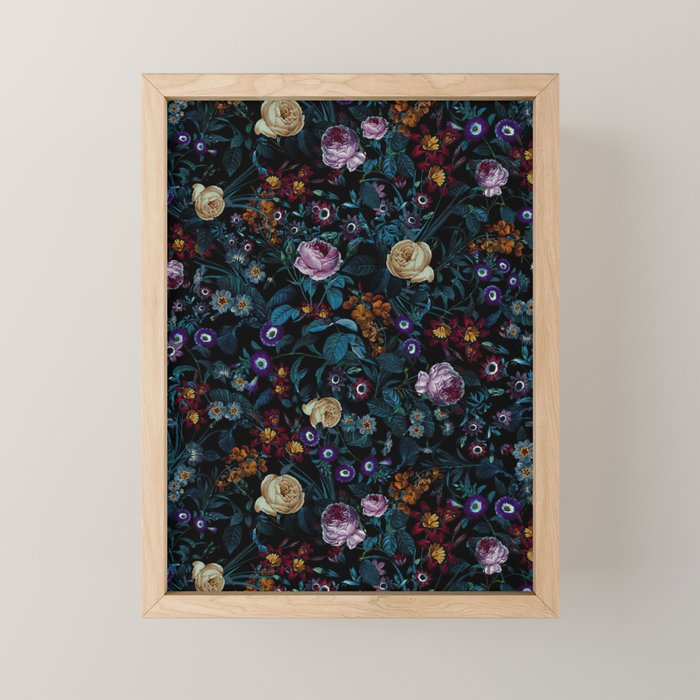 Night Garden XXXIII Mini Art Print Gallery Image 1