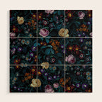 Night Garden XXXIII Wood Wall Art Gallery Image 1