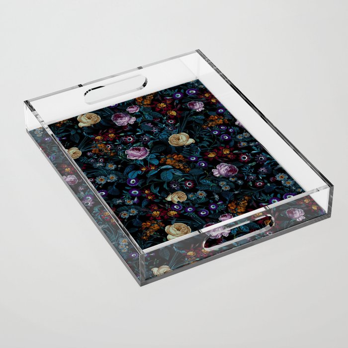 Night Garden XXXIII Acrylic Tray Gallery Image 1