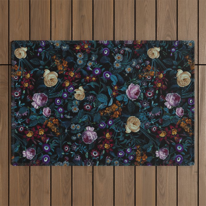 Night Garden XXXIII Outdoor Rug Gallery Image 1