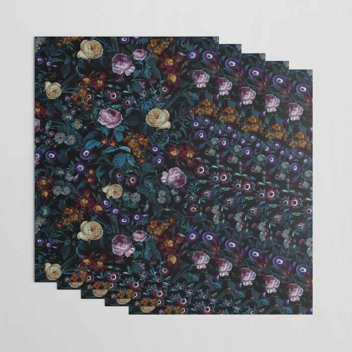 Night Garden XXXIII Wrapping Paper Gallery Image 3