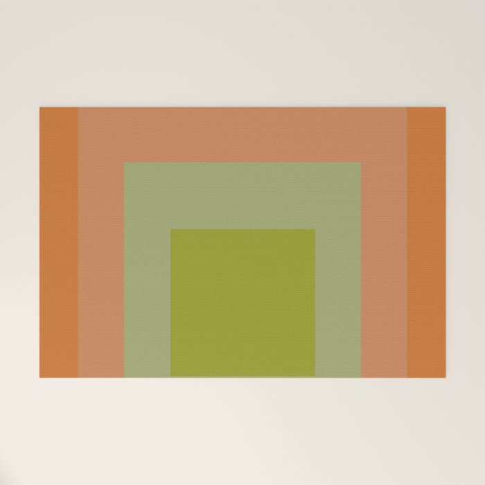 color square 8 Welcome Mat Gallery Image 1