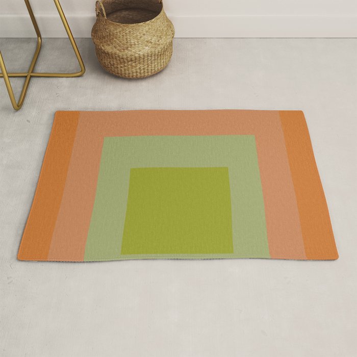 color square 8 Rug Gallery Image 1