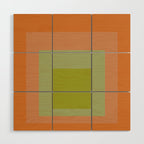 color square 8 Wood Wall Art Gallery Image 1
