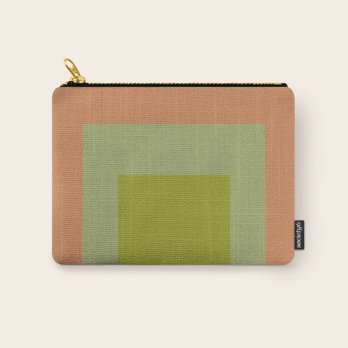 color square 8 Carry All Pouch Gallery Image 1