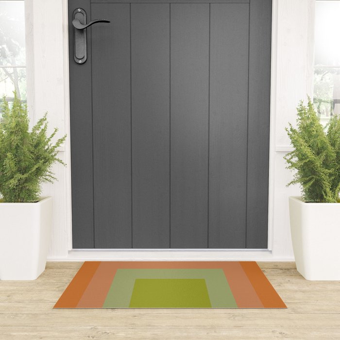color square 8 Welcome Mat Gallery Image 3