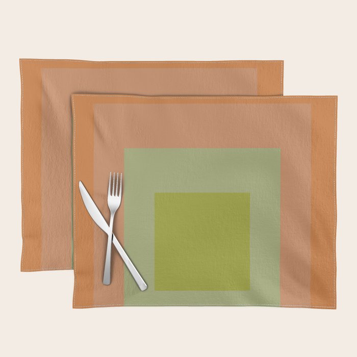 color square 8 Placemat Gallery Image 1