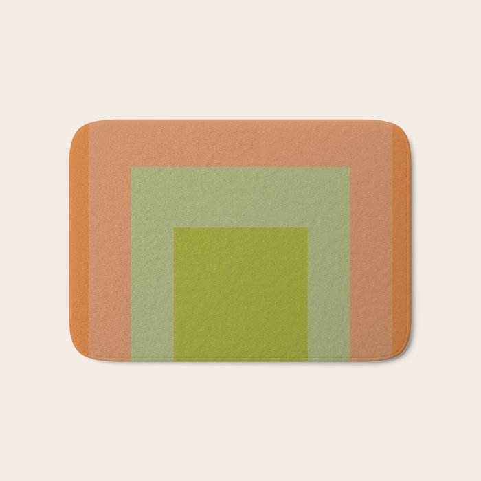 color square 8 Bath Mat Gallery Image 1