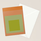 color square 8 Stationery Card Gallery Image 2