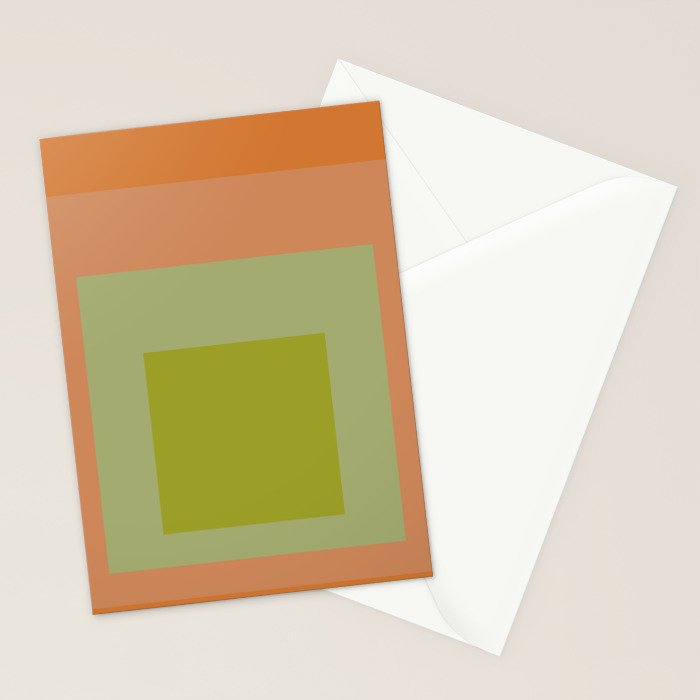 color square 8 Stationery Card Gallery Image 2
