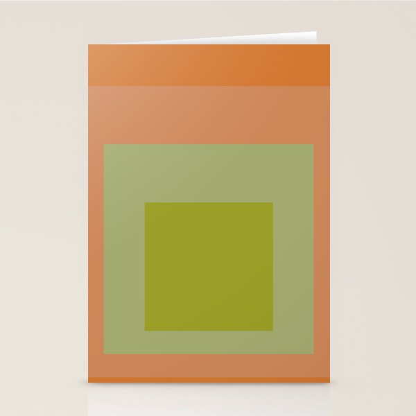 color square 8 Stationery Card Gallery Image 2