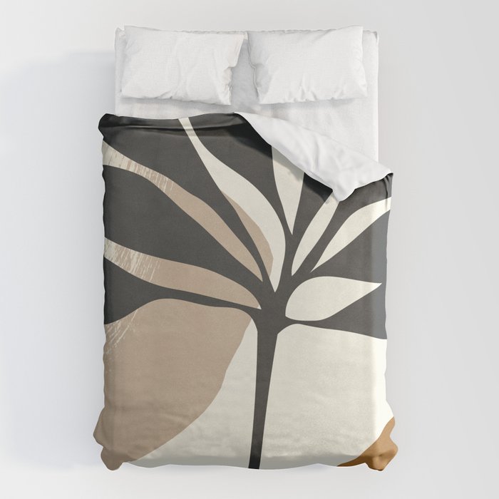 Abstract Art Plant2 Duvet Cover Gallery Image 1