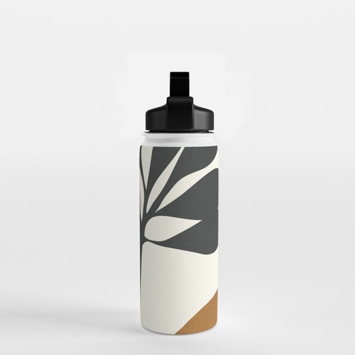 Abstract Art Plant2 Water Bottle Gallery Image 2