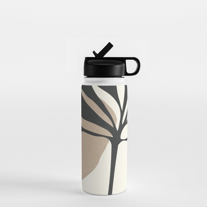 Abstract Art Plant2 Water Bottle Gallery Image 1