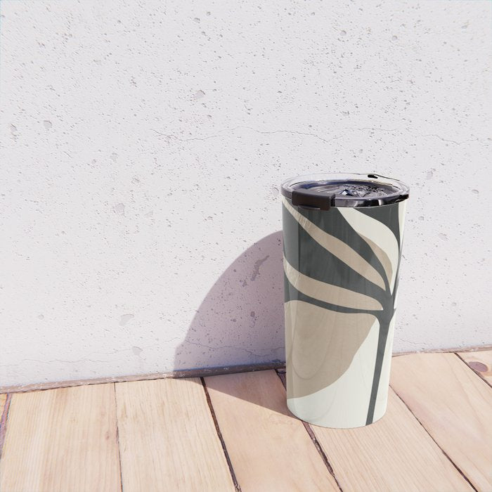 Abstract Art Plant2 Travel Mug Gallery Image 4